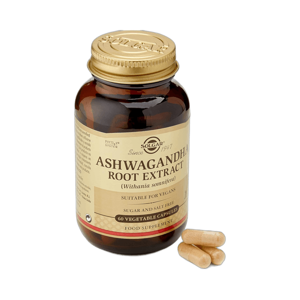 Solgar Ashwagandha Root Extract Vegetable Capsules
