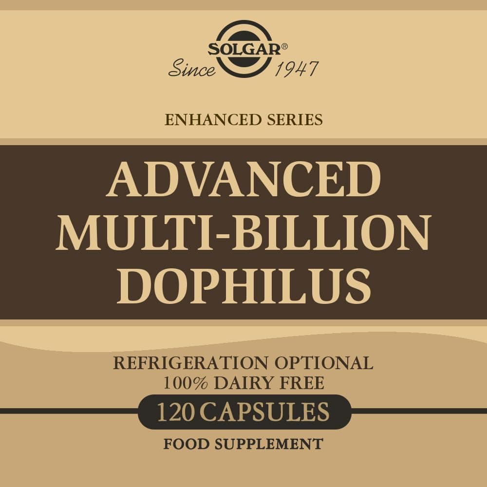 Solgar Advanced Multi-Billion Dophilus Vegetable Capsules
